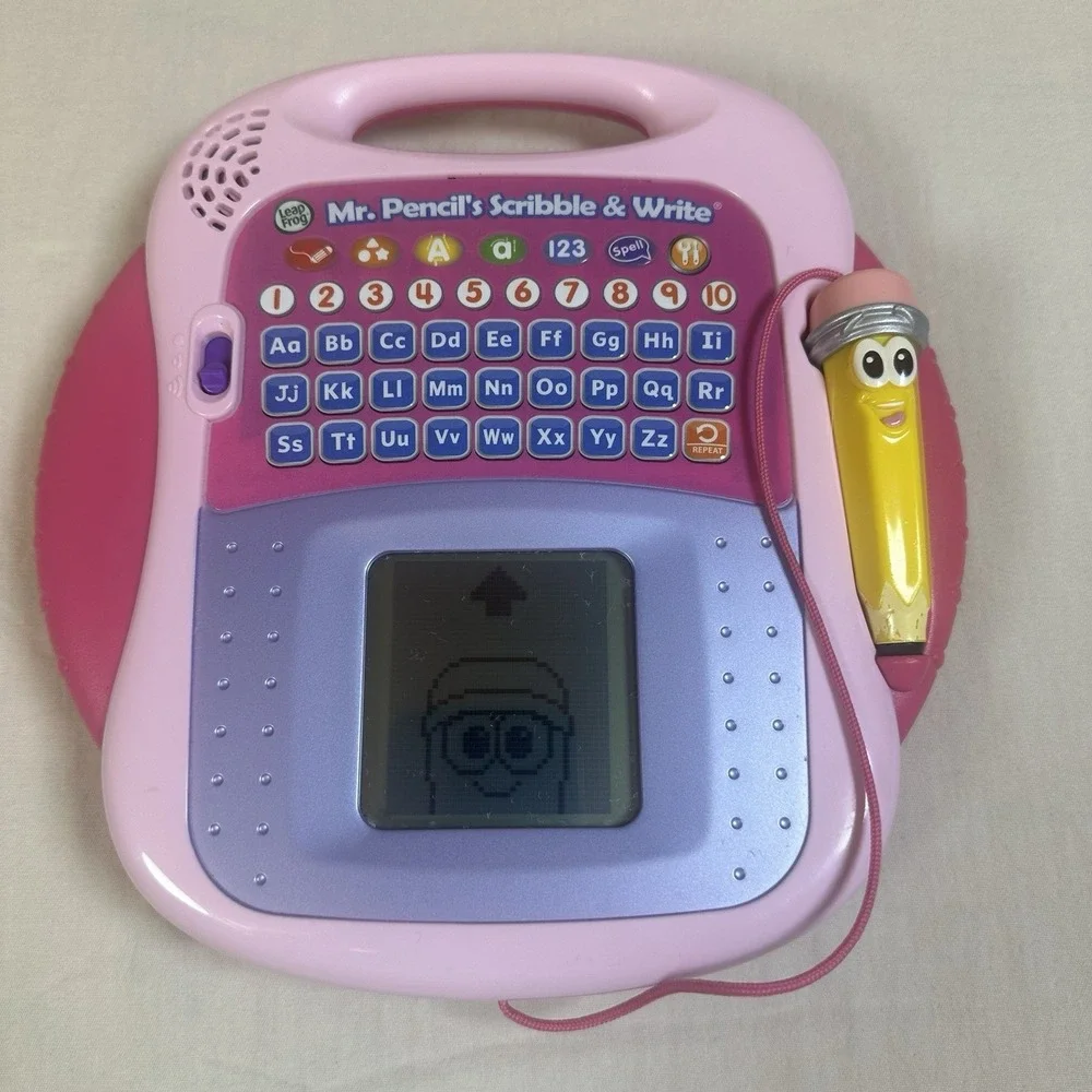 Leap Frog Mr. Pencil's Scribble & Write Handheld‎ Electronic Learning Toy 2017
